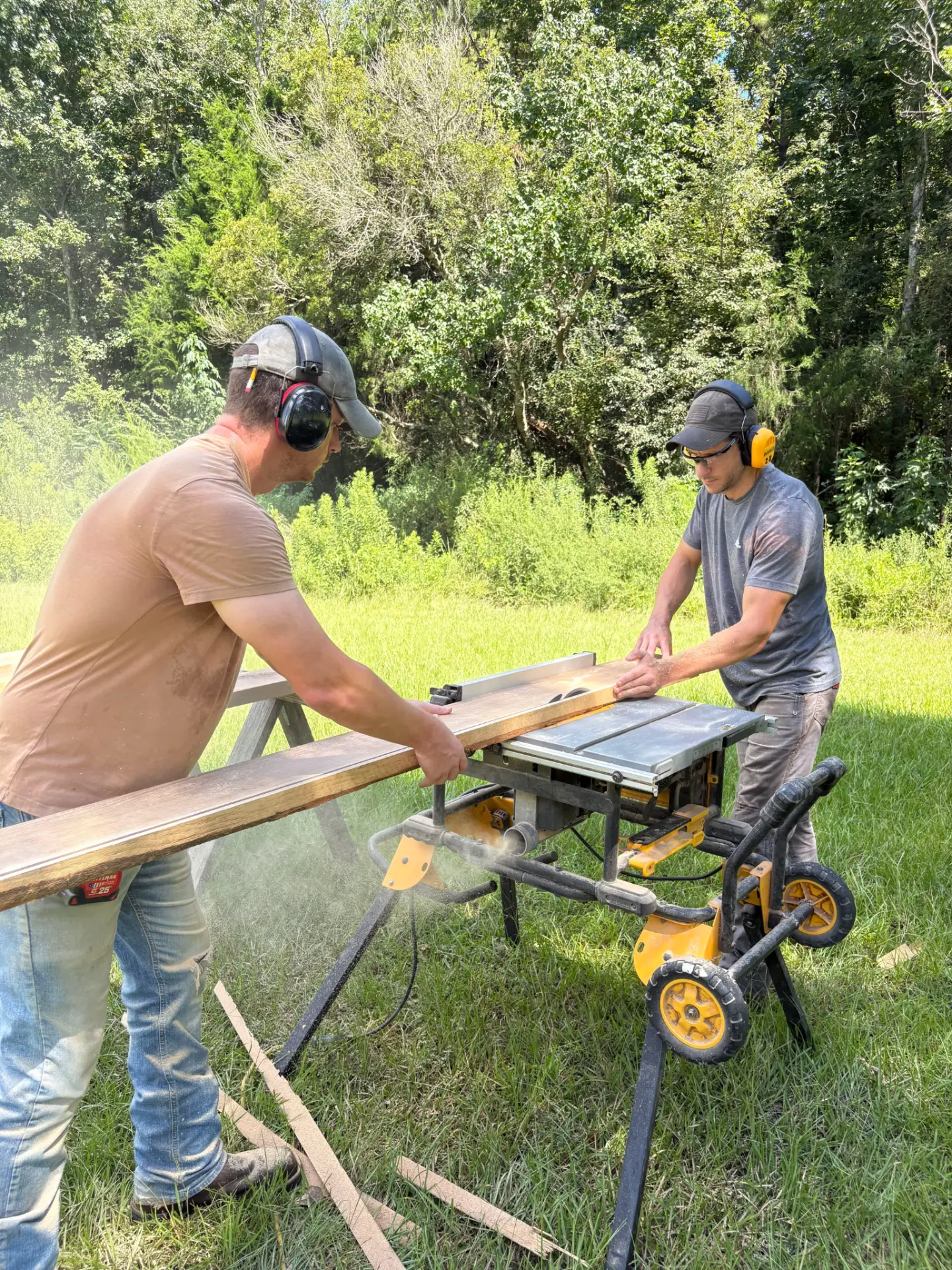 From Rough Lumber to Finished Furniture handcrafted by Sunset Edge & Wood